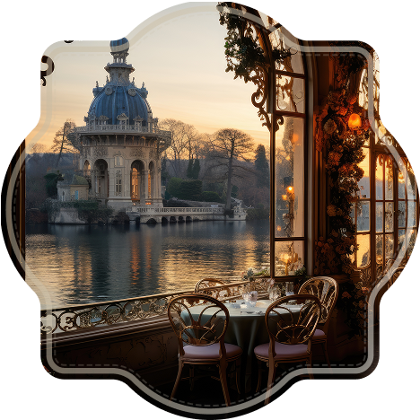 Une salle de réception spacieuse pour un mariage élégant 